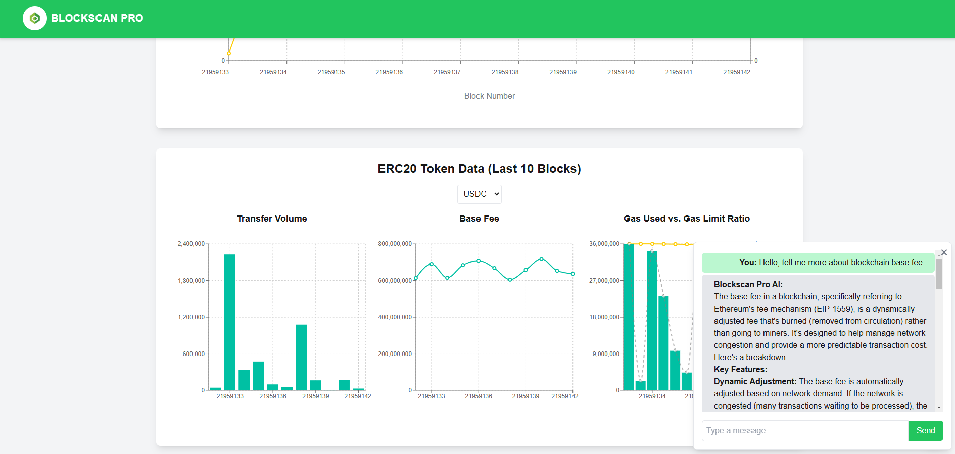 Blockscan Pro Dashboard preview 3