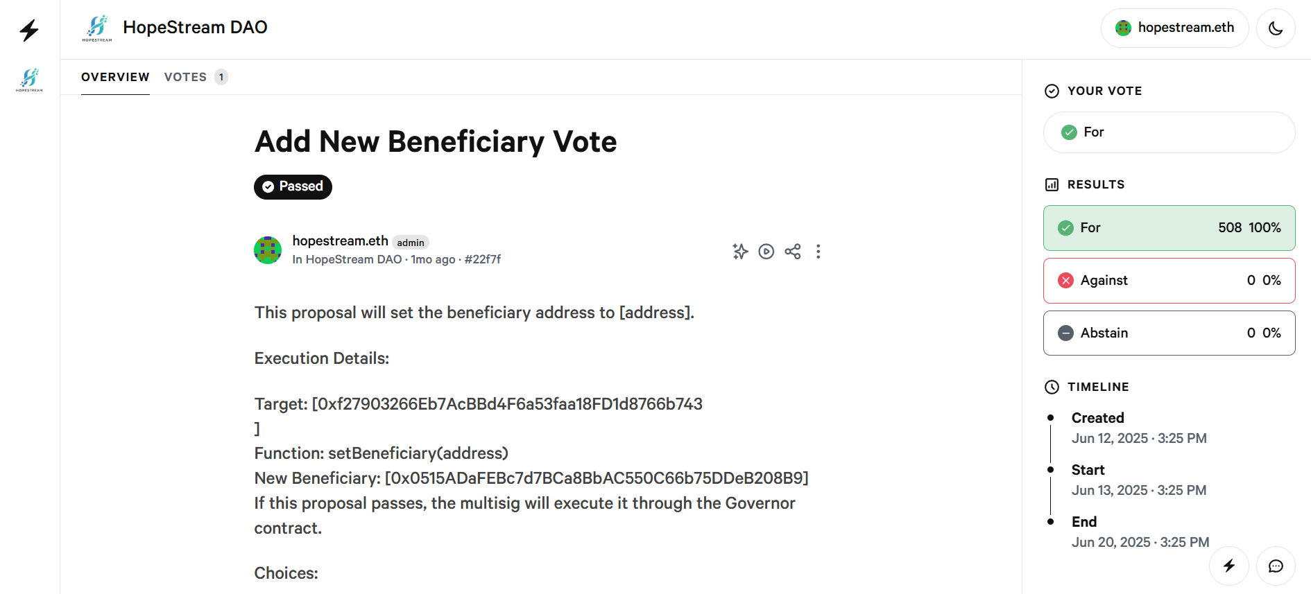 HopeStream Donation Vault preview 6